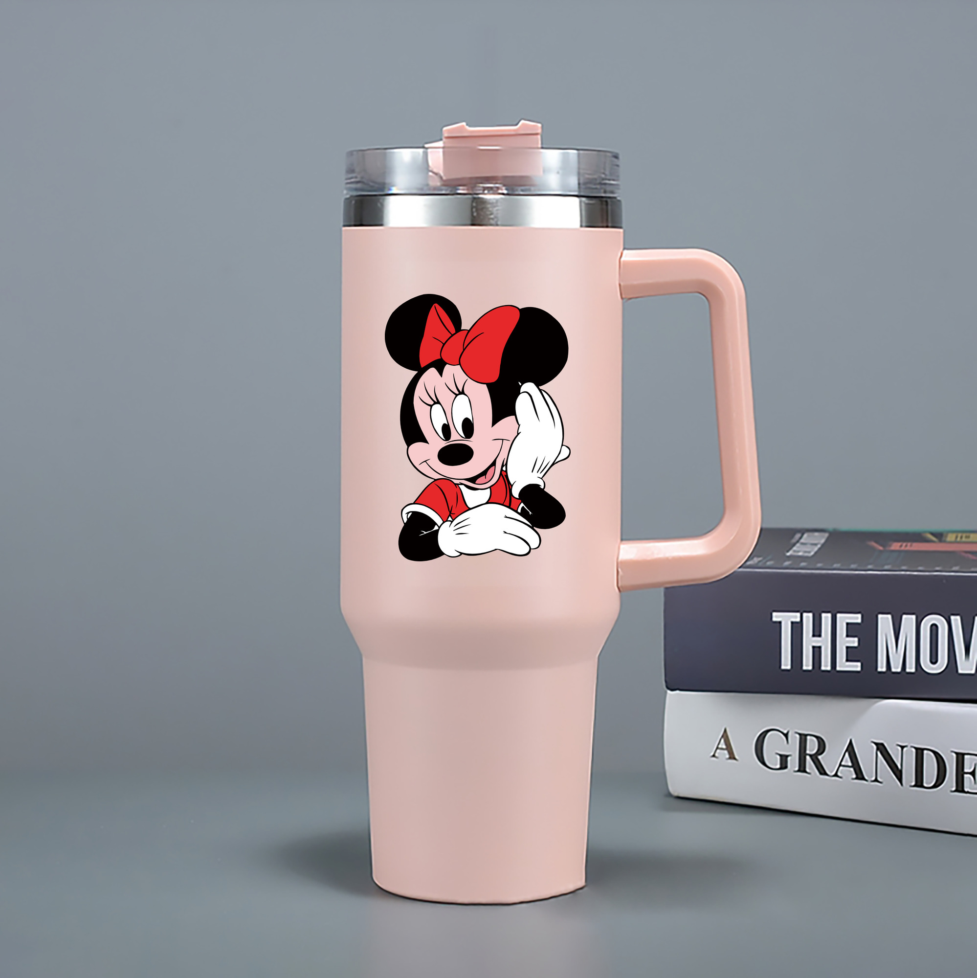 （画像用） ミッキーマウス Mickey Mouse 1200mL車用タンブラー（カラープリント）